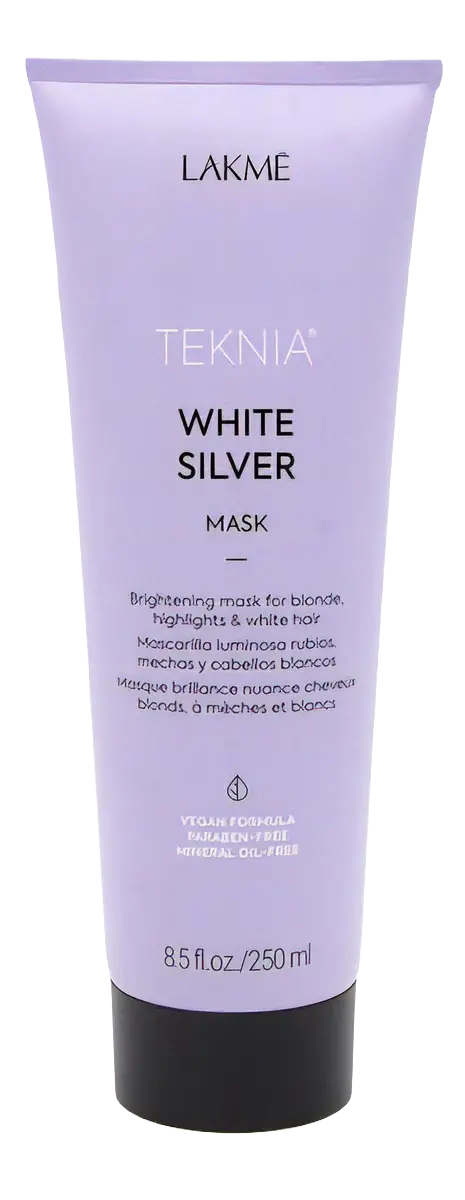 Teknia White Silver Mask
